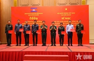 Refresher course on defense diplomacy for Cambodian officers concludes